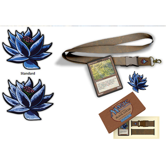 MtG Augmented Realty Pin & Lanyard Set: Black Lotus