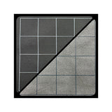 Chessex: Two Color Vinyl Game Mat - Black & Grey Square Pattern