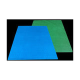 Chessex: Two Color Vinyl Game Mat - Blue & Green Hex Pattern
