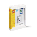 Room Copenhagen Lego Picture Frame - Stackable, Tabletop or Wall Display Photo Frame, Fits 5 x 7 in Photos, White
