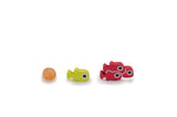 Stonemaier Games: Finspan Upgrade Pack | Squishy Eggs and Wooden Fish Tokens | 40 Young Tokens, 20 School Tokens, and 50 Squishy Egg Tokens (TPR Plastic) - Add to Finspan