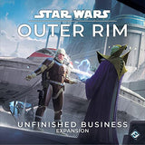 Asmodee Star Wars: Outer Rim - Unfinished Business Expansion - Strategy Game, Adventure Game for Kids & Adults, Ages 14+, 1-4 Players, 3-4 Hour Playtime