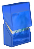 Ultimate Guard Boulder 40+ Classic, Deck Case for 40 Double-Sleeved TCG Cards, Sapphire, Secure & Durable Storage for Trading Card Games, Soft-Touch Finish