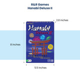 R&R Games Hanabi Deluxe II Strategy Game