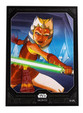 Star Wars Unlimited Ahsoka Tano Art Sleeves - Officially Licensed Pack of 60 Art Sleeves and 1 Clear Sleeve, Optimized Size for Star Wars Unlimited and Other TCG and LCG Games, Made by Gamegenic