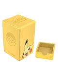 Ultra Pro | Pokemon: Pikachu Alcove Tower Deck Box | Trading Card Game Accessory