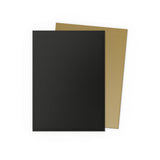 Dragon Shield | Matte Dual Standard Size Card Sleeves | 100ct - Smooth & Tough Premium TCG Sleeves - Compatible with Pokemon, One Piece, and Magic: The Gathering | Black & Gold