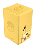 Ultra Pro | Pokemon: Pikachu Alcove Tower Deck Box | Trading Card Game Accessory