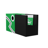 Card Deck Box Double Shell: Green/Black - Dragon Shield