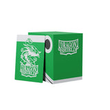 Card Deck Box Double Shell: Green/Black - Dragon Shield