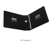 Star Wars: Unlimited Premium Cardport XL - 24-Pocket Slipcase Ring Binder, Officially Licensed Storage for Masterset Collection, Hexafyber Surface & Stackable Design, Made by Gamegenic