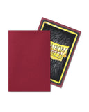Dragon Shield Sleeves: Blood Red - Matte Sleeves - Japanese Size (60)
