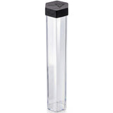 BCW Large Playmat Tube | One Tube - Single Hexagon Playmat Holder for 24" x 14" Mats | Plastic MTG Mat Tube | Protective Storage Case for TCG, MTG, and Card Games