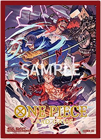 One Piece Card Game Official Sleeves: Assortment 4 - Three Captains (70-Pack)