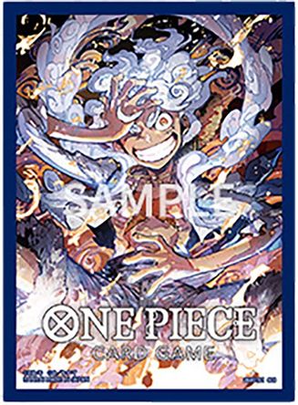 One Piece Card Game Official Sleeves: Assortment 4 - Monkey.D.Luffy (70-Pack)