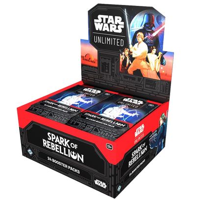 Star Wars: Unlimited - Spark of Rebellion Booster Display