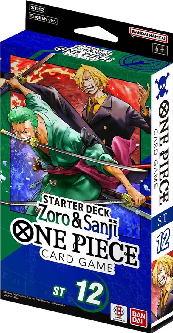 [PRE-ORDER] One Piece: Zoro and Sanji Starter Deck [ST-12-BLU-GRN]