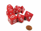 7-Set: Jumbo Tube (Red/White)