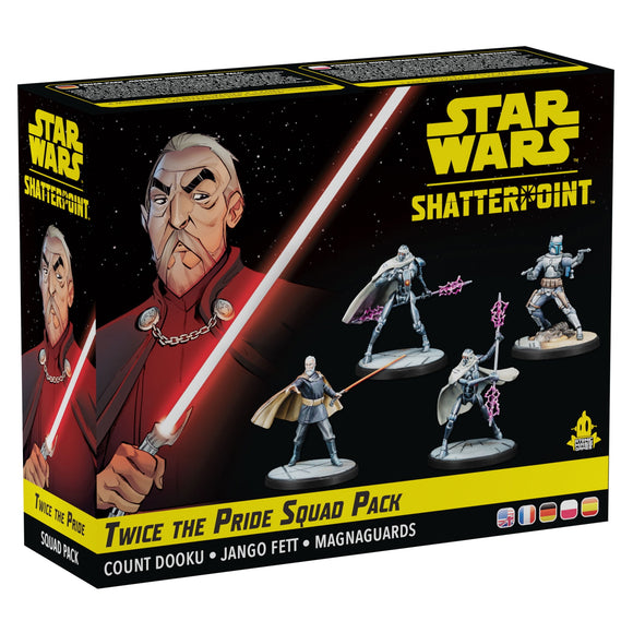 Star Wars Shatterpoint: Twice The Pride Count Dooku Squad Pack