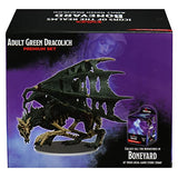 D&D Icons of the Realms Miniatures: Boneyard Premium Set - Green Dracolich (Set 18) - Prepainted Miniature, Dungeons & Dragons