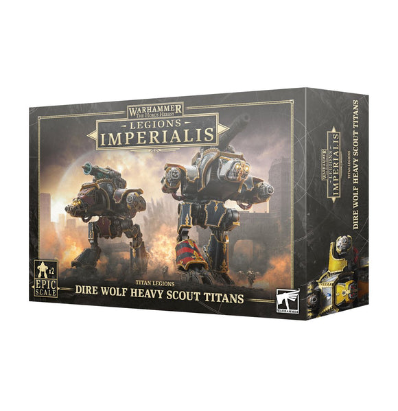Warhammer: Legion Imperialis -  Dire Wolf Heavy Scout Titans