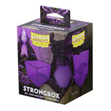 Dragon Shield Deckbox: 100+ Strongbox- Clear Purple