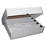 5000 Count CT Storage Box BCW Corrugated Cardboard Storage Box (FULL LID)
