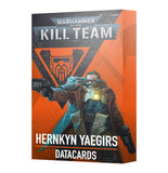 Warhammer 40K Kill Team: Hernkyn Yaegirs - Datacards