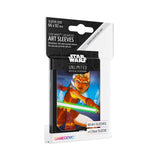 Star Wars Unlimited Ahsoka Tano Art Sleeves - Officially Licensed Pack of 60 Art Sleeves and 1 Clear Sleeve, Optimized Size for Star Wars Unlimited and Other TCG and LCG Games, Made by Gamegenic