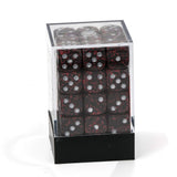Dice 36 Silver Volcano Speckled 12mm D6 Dice Block