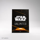 Star Wars Unlimited Orange Art Sleeves - Officially Licensed Pack of 60 Art Sleeves and 1 Clear Sleeve, Optimized Size for Star Wars Unlimited and Other TCG and LCG Games, Made by Gamegenic
