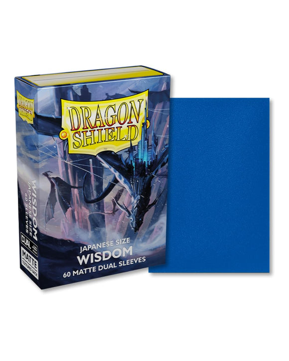 Dragon Shield Sleeves: Wisdom - Matte Dual Sleeves - Japanese Size (60)