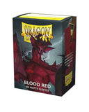 Dragon Shield Matte Sleeves Standard Size- Blood Red - 100 Sleeves