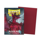 Dragon Shield Matte Sleeves Standard Size- Blood Red - 100 Sleeves