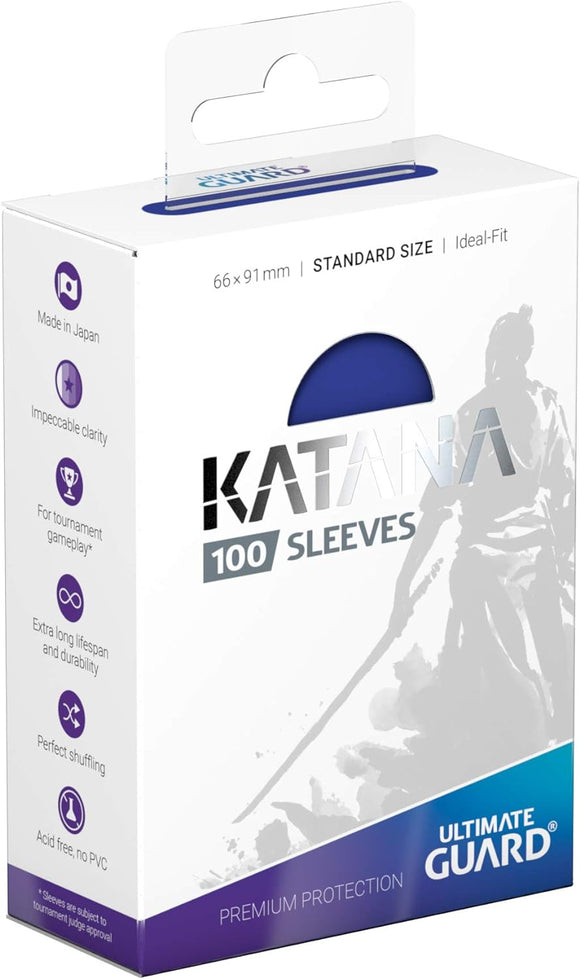 Ultimate Guard: Katana Sleeves, Standard Size -Blue (100)