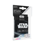 Star Wars Unlimited Black Art Sleeves - Officially Licensed Pack of 60 Art Sleeves and 1 Clear Sleeve, Optimized Size for Star Wars Unlimited and Other TCG and LCG Games, Made by Gamegenic