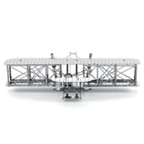 Metal Earth Wright Brothers Airplane 3D Metal Model Kit Fascinations