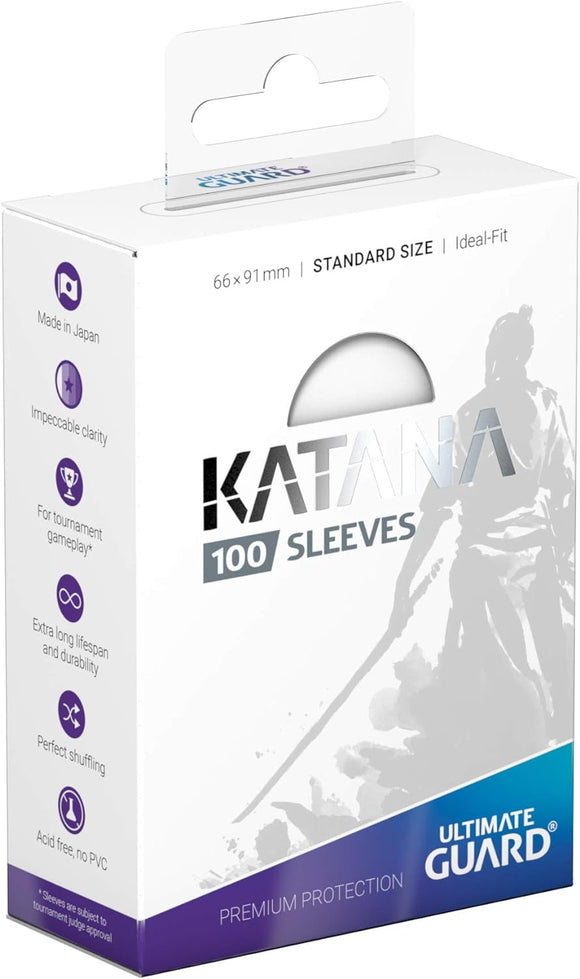 Ultimate Guard: Katana Sleeves, Standard Size -White (100)