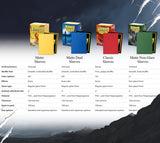 Dragon Shield | Standard Size Card Matte Sleeves | 100 CT - Smooth & Tough Premium TCG Sleeves | Compatible with Pokemon, Flesh & Blood, One Piece & Magic The Gathering | Amber