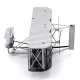 Metal Earth Wright Brothers Airplane 3D Metal Model Kit Fascinations