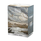 Dragon Shield | Matte Dual Art Sleeves | 100 CT - Smooth & Tough Premium TCG Sleeves | Compatible with Magic: The Gathering | Landfall Series – Marsh Flats