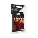 Star Wars Unlimited General Grievous Art Sleeves - Officially Licensed Pack of 60 Art Sleeves and 1 Clear Sleeve, Optimized Size for Star Wars Unlimited and Other TCG and LCG Games, Made by Gamegenic