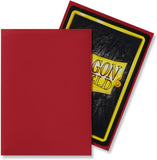 Dragon Shield Sleeves: Matte Red (Box Of 100)