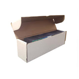 BCW 14-Inch Toploader Storage Box - 1 Pack | Holds 210 Toploaders | Durable Cardboard Organizer for Sports & Trading Cards