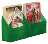 Ultimate Guard Boulder 40+ Classic, Deck Case for 40 Double-Sleeved TCG Cards, Emerald, Secure & Durable Storage for Trading Card Games, Soft-Touch Finish