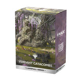 Dragon Shield | Matte Dual Art Sleeves | 100 CT - Smooth & Tough Premium TCG Sleeves | Compatible with Magic: The Gathering | Landfall Series – Verdant Catacomb