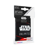 Star Wars Unlimited Red Art Sleeves - Officially Licensed Pack of 60 Art Sleeves and 1 Clear Sleeve, Optimized Size for Star Wars Unlimited and Other TCG and LCG Games, Made by Gamegenic