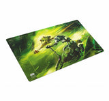 Star Wars Unlimited Speeder Bike Chase Prime Game MAT - Officially Licensed Full-Color Printed Playmat, Slip-Resistant 24" by 14" Rubber Mat Compatible with TCGs & LCGs, Made by Gamegenic