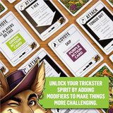 Coyote by Tim Ferriss A Challenge Card Game for The Whole Family-Party Game for Ages 10 and Up-Great for Adults, Teens, and Kids