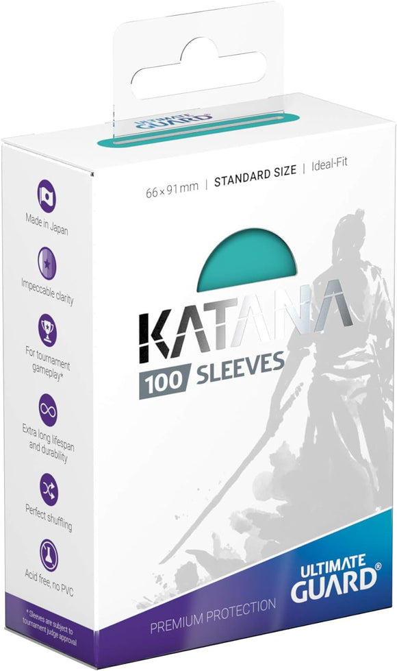 Ultimate Guard: Katana Sleeves, Standard Size -Turquoise (100)